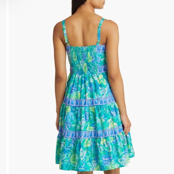 Lilly Pulitzer Casidee Floral Tiered Cotton Dress - Picture 7 of 16